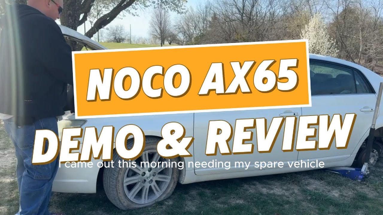 NOCO Boost Air AX65 – Jump Starter & Tire Inflator in One!