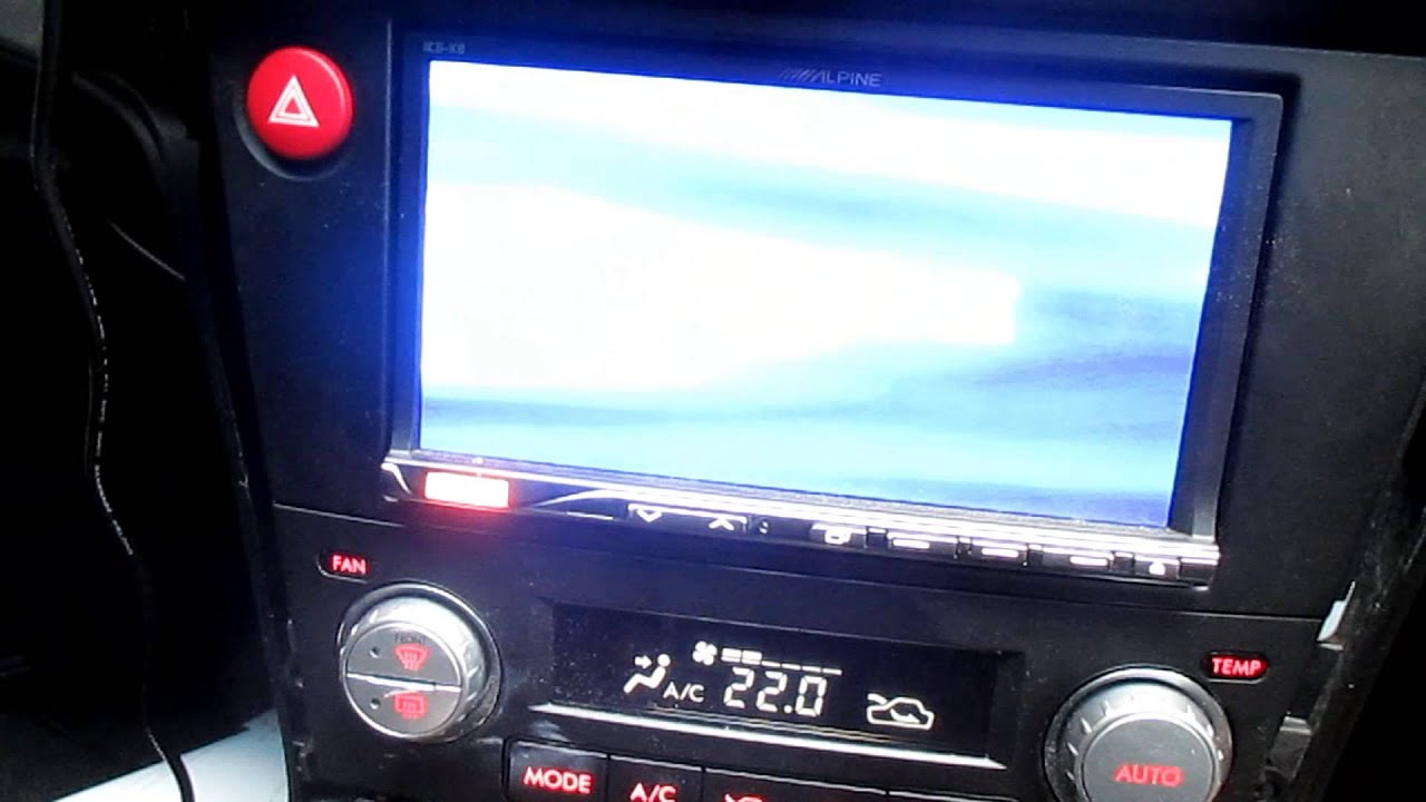 Alpine ICS-X7 sound playback issue