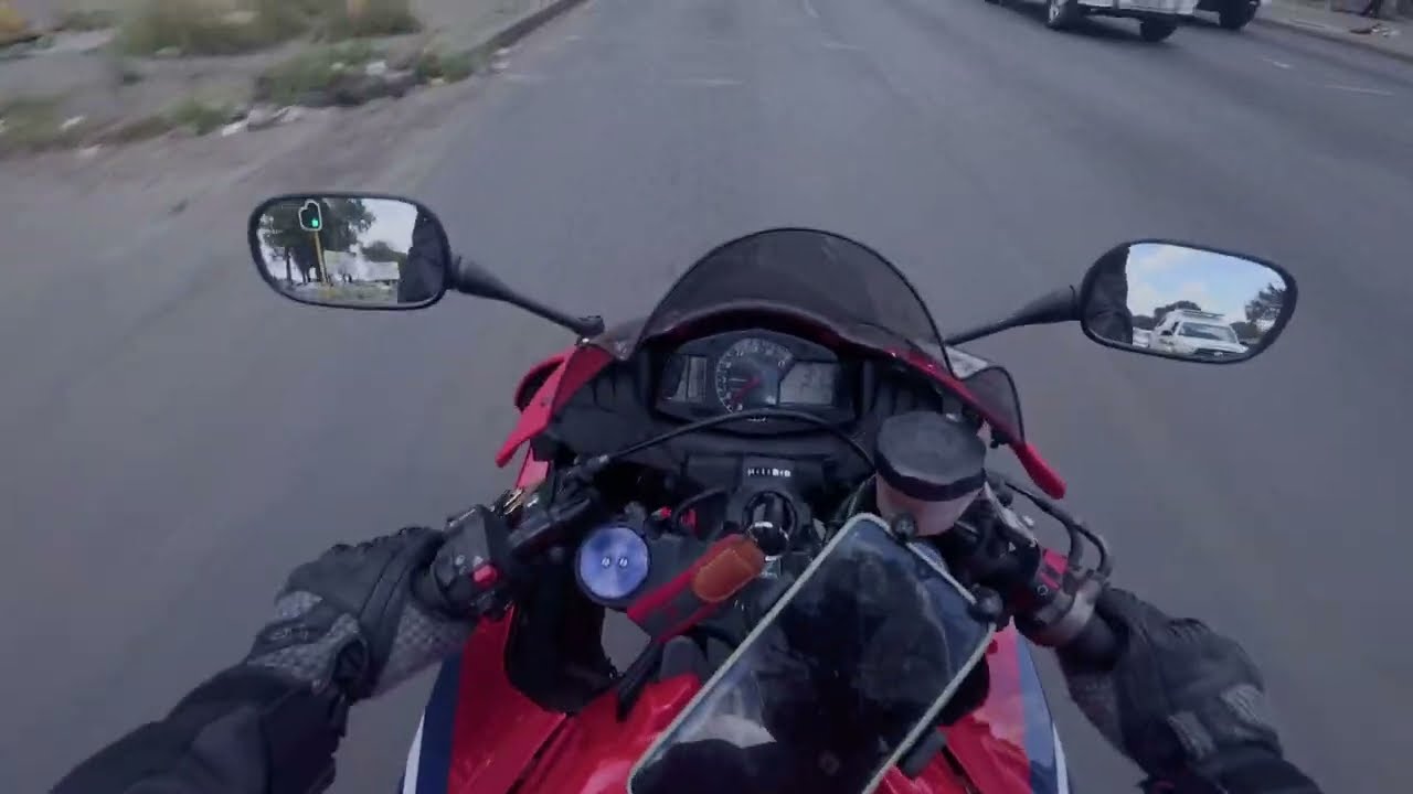 Bloemfontein ride to work Episode 13/South Africa/Honda cbr600rr