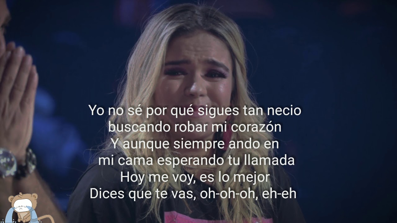 Dices que  te vas - Anuel AA & Karol G (versión más triste de Anuel)