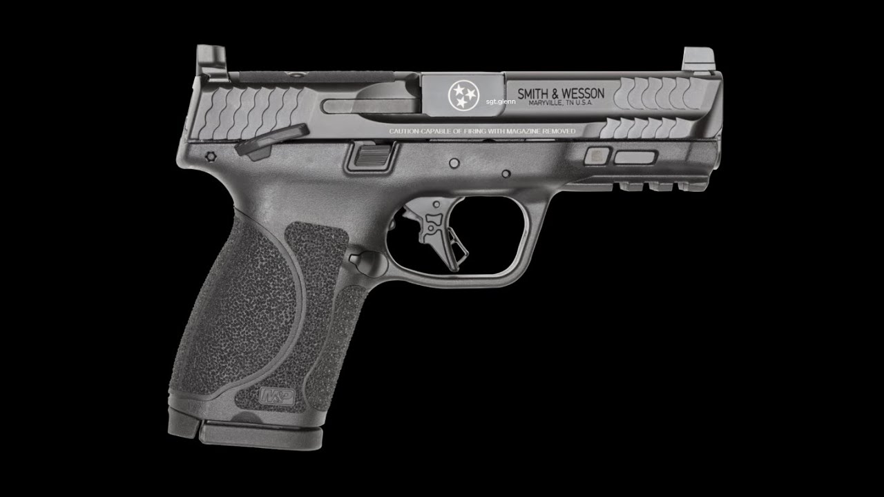 S&W M&P 2.0 WITH TENNESSEE LOGO LIMITTED EDITION #9mmpistol #gunsafety #gunspecs