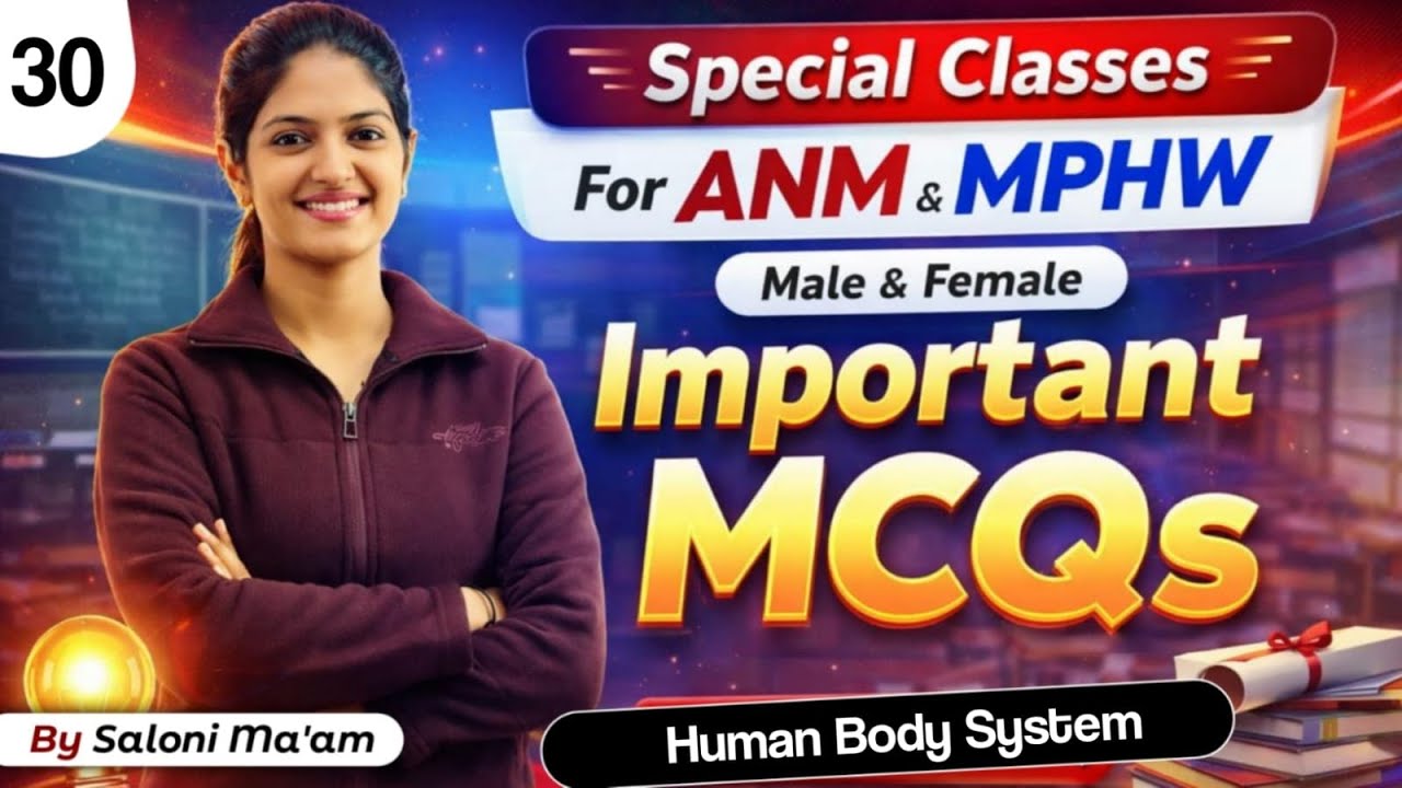 BFUHS ANM/MPHW | MPHW Punjab | Important MCQs | Class 30 | Midwifery MCQs