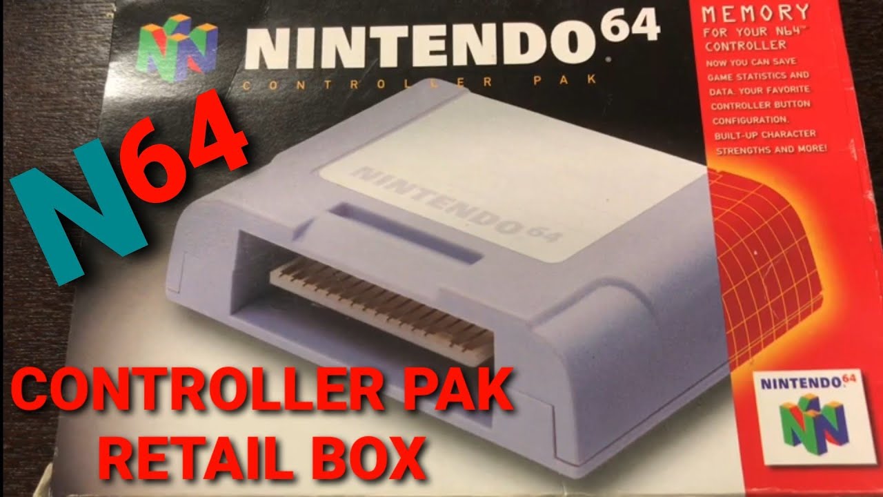 N64 Controller Pak - Retail Box