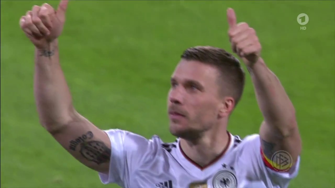 Lukas Podolski Abschiedsspiel mit Tor Beste Szenen alle Einspieler, Beste Sprüche