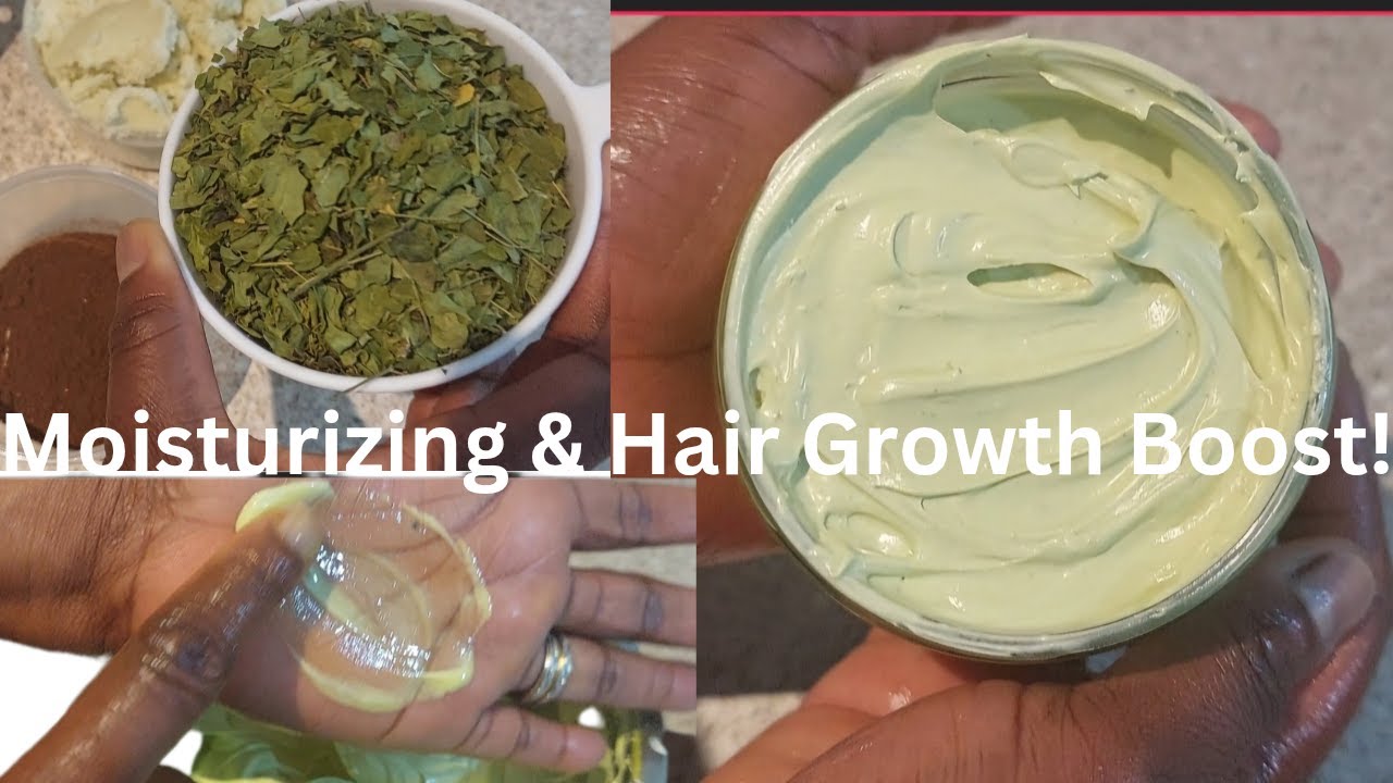 DIY Moringa Hair Butter for Strong & Healthy Hair | Easy Recipe! | Rita Nwadinobi