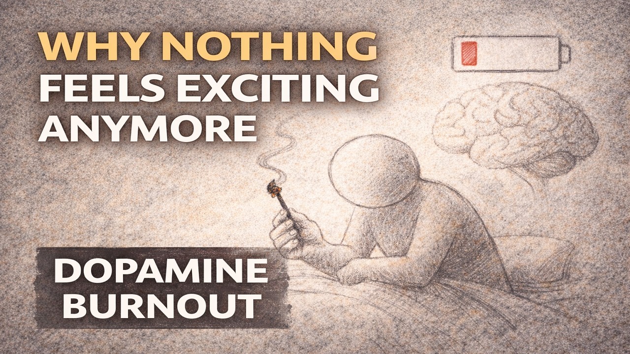 Why Nothing Feels Exciting Anymore | Dopamine Burnout & Reward System Reset