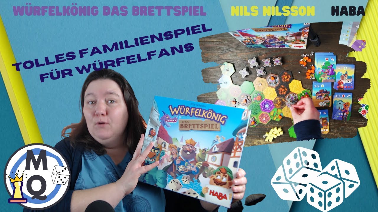 Würfelkönig das Brettspiel | HABA | Familienspiel für Würfelfans