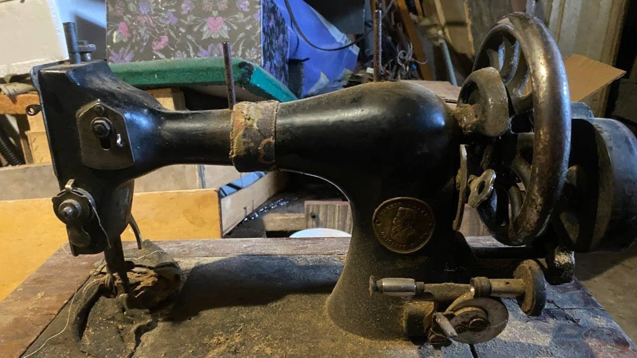 Реставрация старой швейной машинки Singer