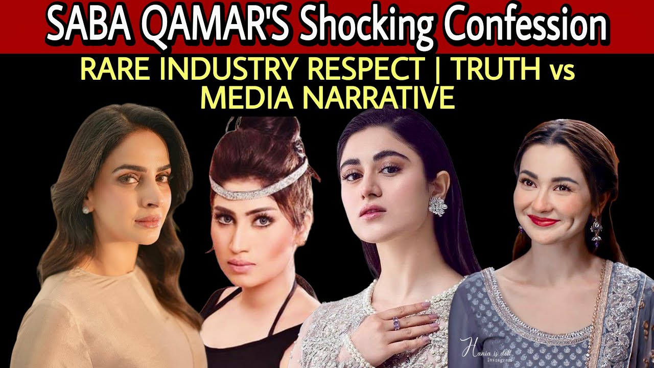 Hania Amir tribute to Saba Qamar | Hina Afridi controversy & the truth! 