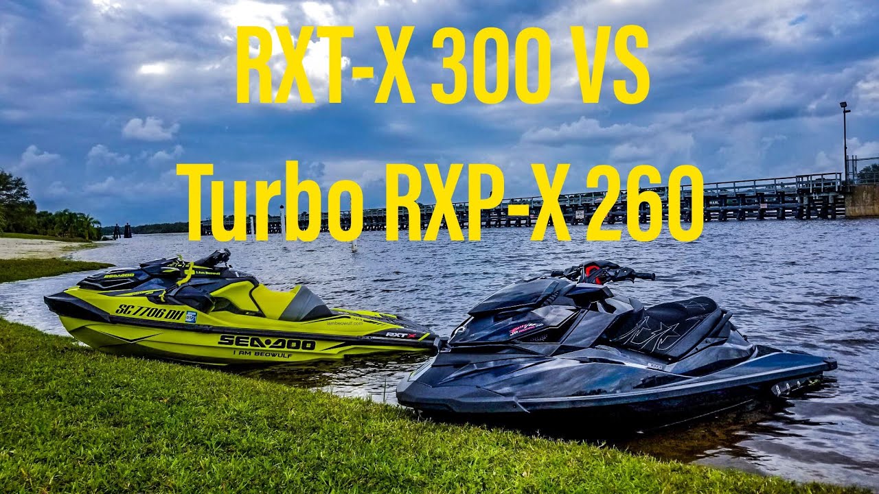 2018 Sea-Doo RXT-X 300 vs 2013 Sea-Doo RXP-X 260 Turbo