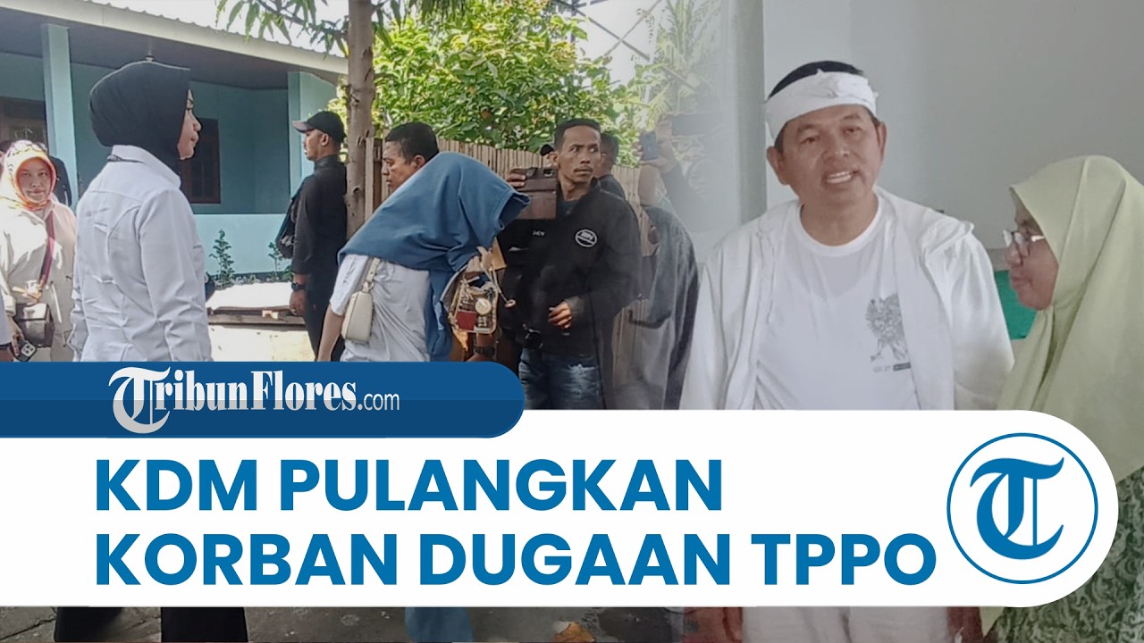 Gubernur Jawa Barat Pulangkan 12 LC Korban Dugaan TPPO dari Maumere