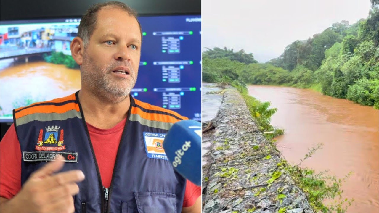 Chuva intensa em Itabirito: monitoramento do rio e impactos registrados - Agito Mais