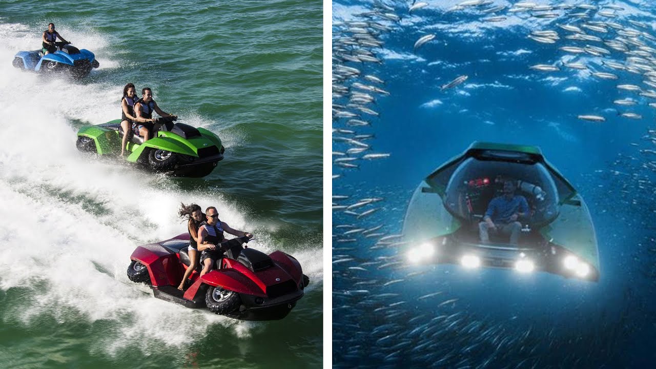 Crazy Water Vehicles
