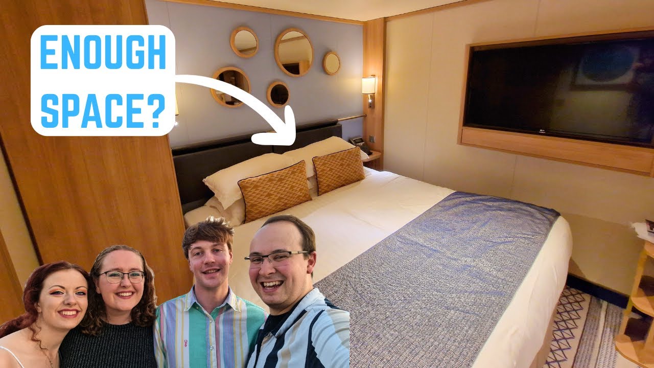 P&O Iona 4-berth Inside Cabin Tour