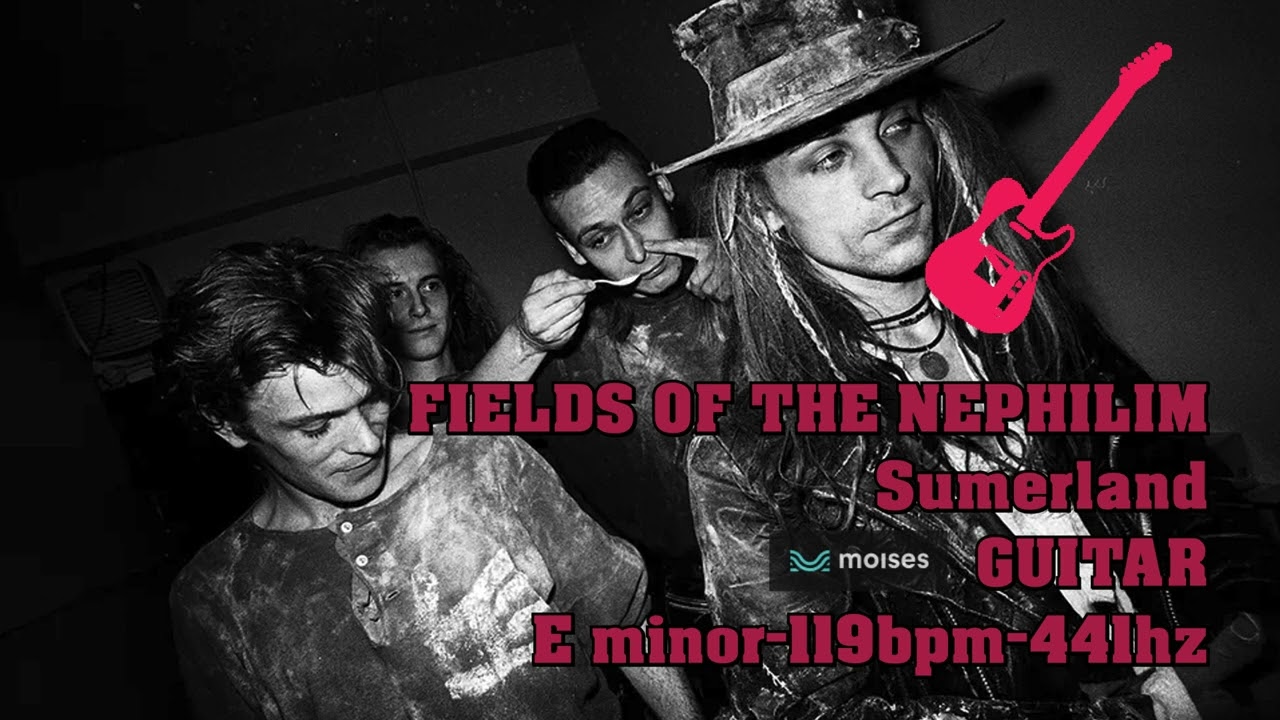 FIELDS OF THE NEPHILIM Sumerland GUITAR-(ISOLATED TRACKS MOISES)