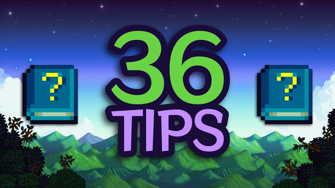 36 Hidden Tips & Tricks for Stardew Valley