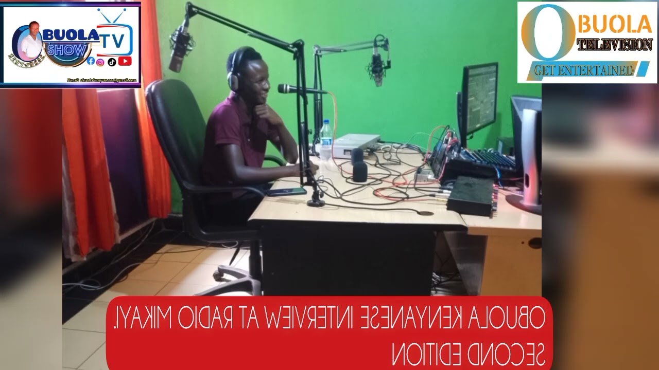 Obuola's Talk Show on Content Creation at Radio Mikayi_2nd Edition