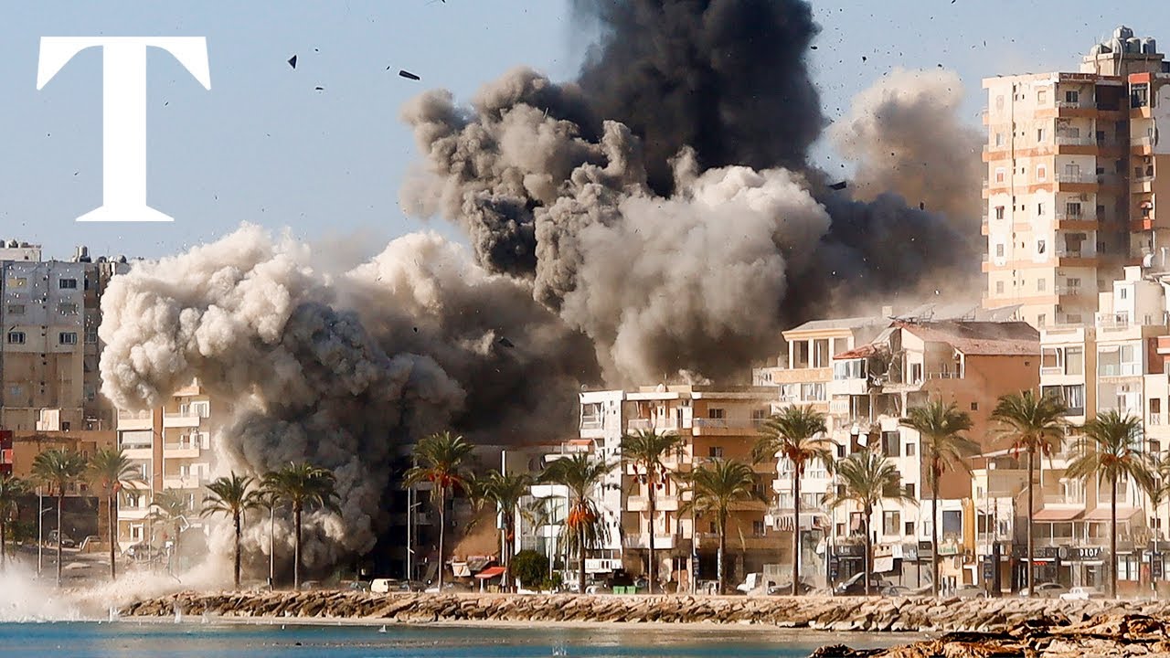 Israeli strikes destroy buildings in Lebanese city of Tyre