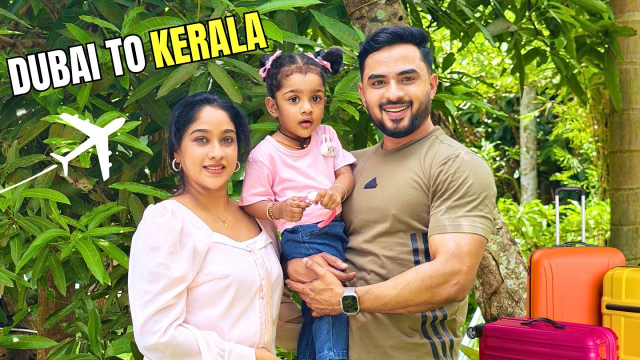 SURPRISE TRIP FROM DUBAI TO KERALA ✈️ 😍