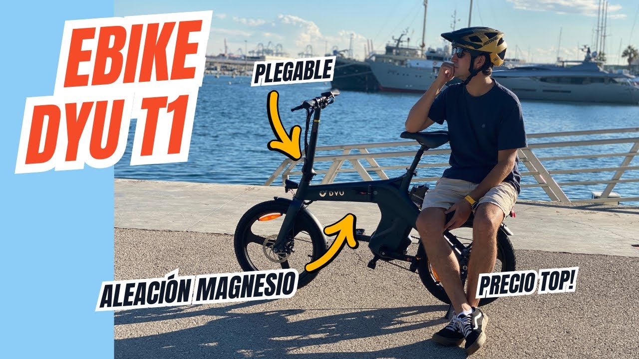 Probamos la ebike urbana DYU T1