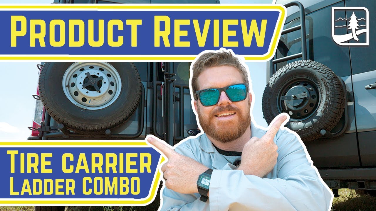 PRODUCT REVIEW | CAMPER VAN Rear Tire Carrier Ladder Combo