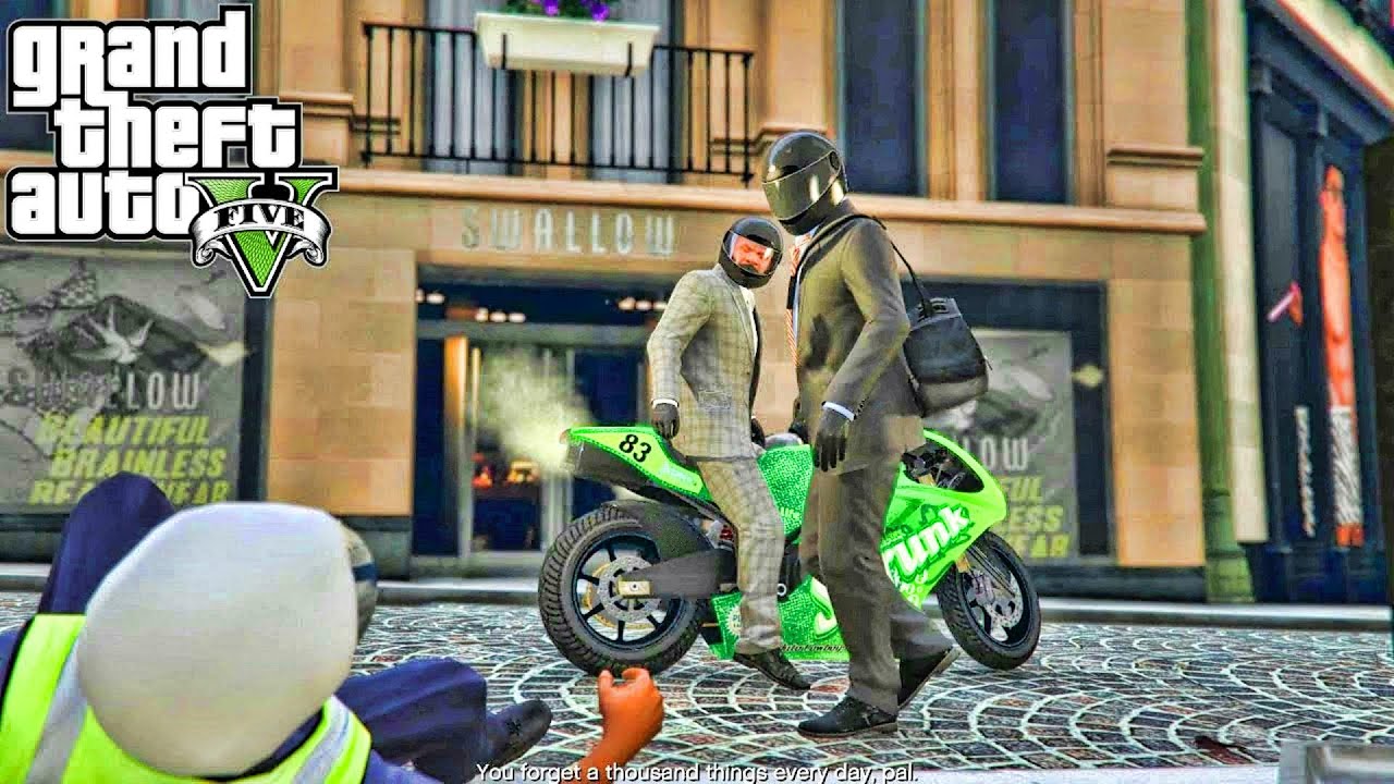 Ограбление ювелирного магазина в GTA 5 | Сюжетный режим GTA 5