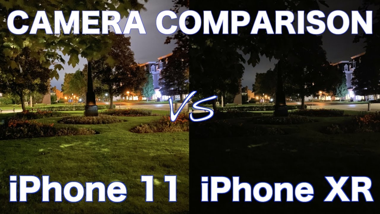 iPhone 11 VS iPhone XR - Camera Comparison!