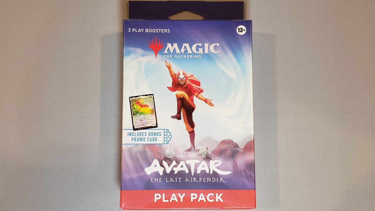 Magic: The Gathering Avatar The Last Airbender Play Pack Opening