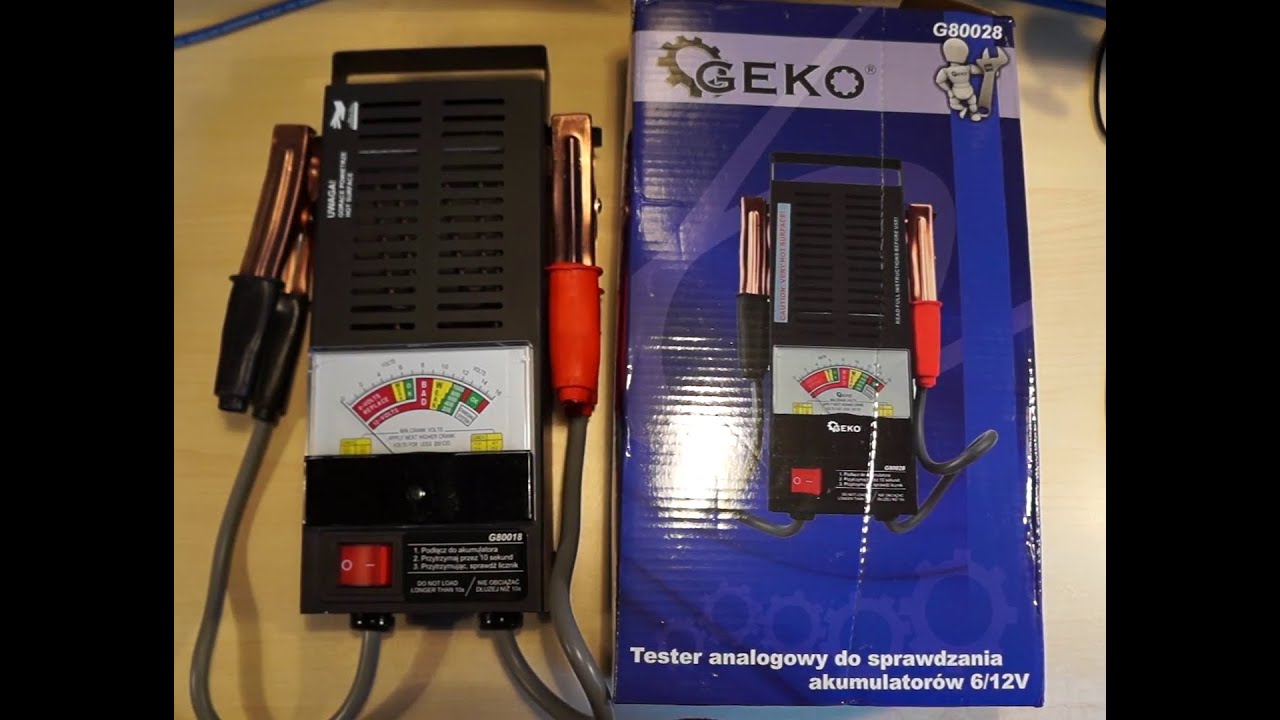 Tester akumulatora - opornica.