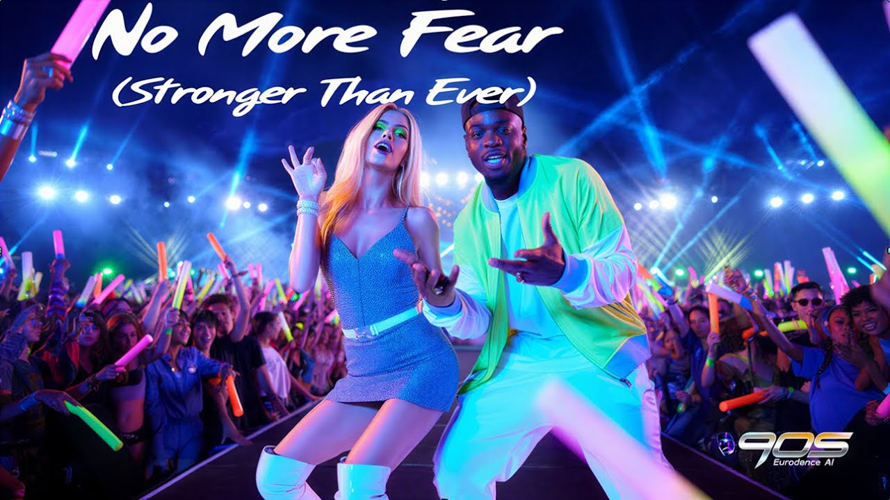 🔥 90s Eurodance AI – “No more Fear (Stronger Than Ever)” 🔥