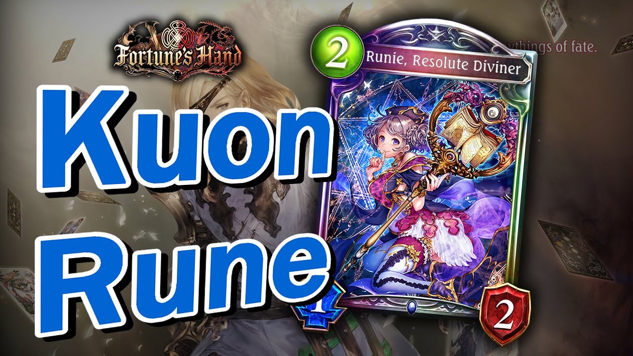 Why did they give this deck healing?【Shadowverse/Fortune's Hand】