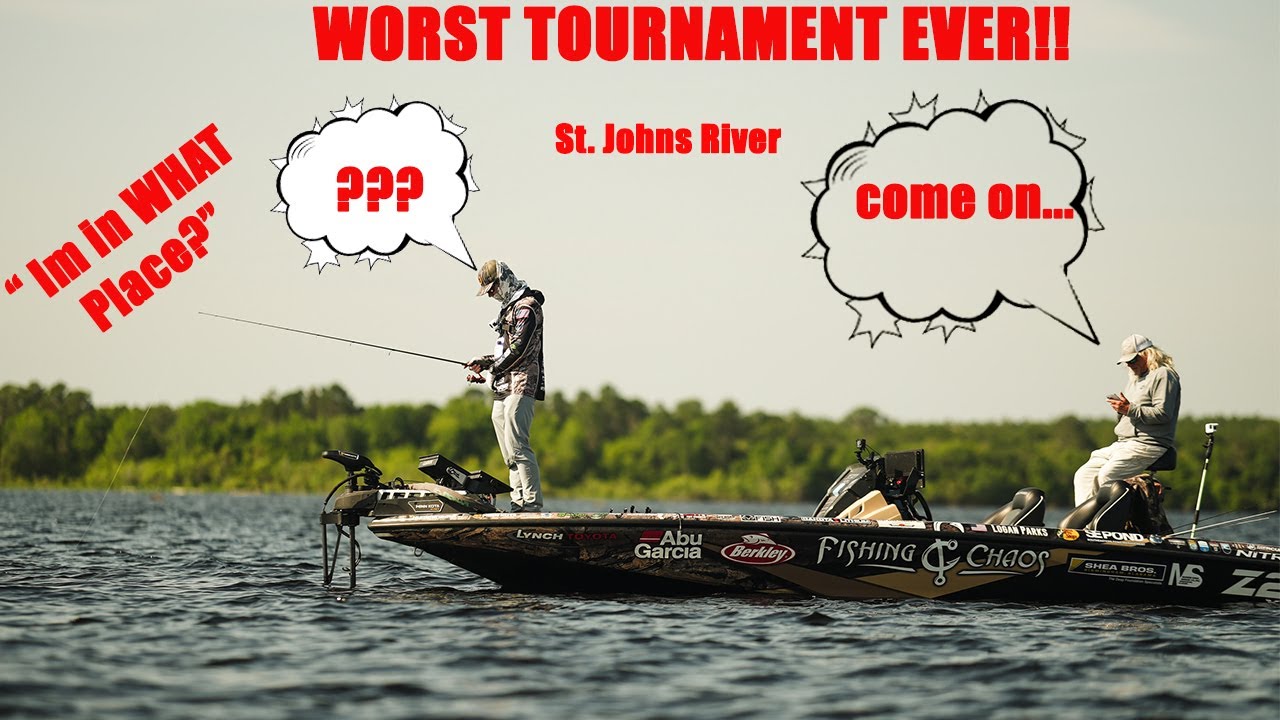 WORST TOURNAMENT OF MY CAREER-  2024 Bassmaster Elite Series Stop 4 St. Johns River- Derby Days 1&2