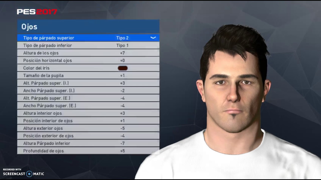 Pes 2017/2018 How to create David Villa "el guaje" (face + stats) Spain Classic