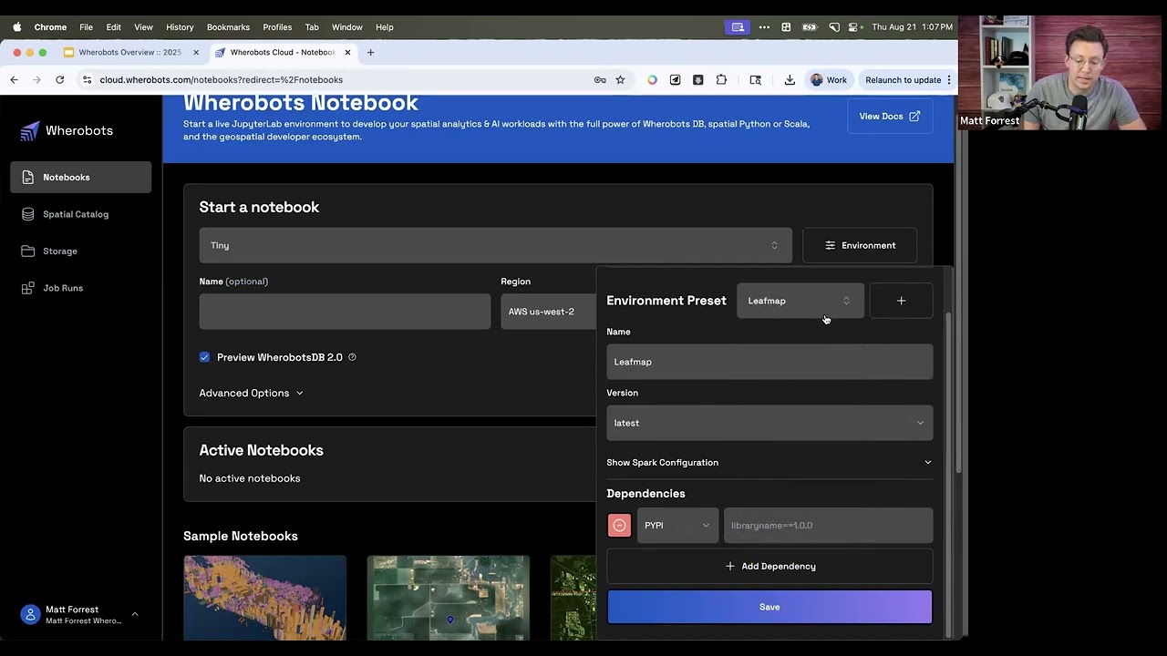 Live Onboarding With Wherobots