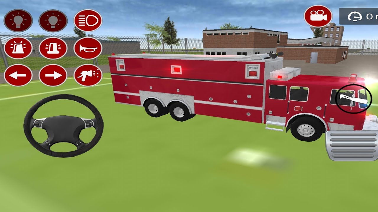REAL FIRE TRUCK SIMULATOR PARKING EXTREM