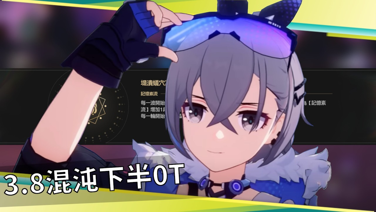 【崩壞: 星穹鐵道】3.8混沌下半銀狼13金0T