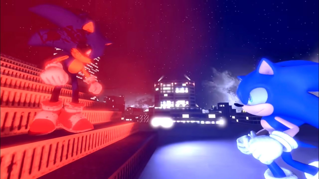 Sonic.EXE vs. Sonic SFM (Test animation) (Original Upload)