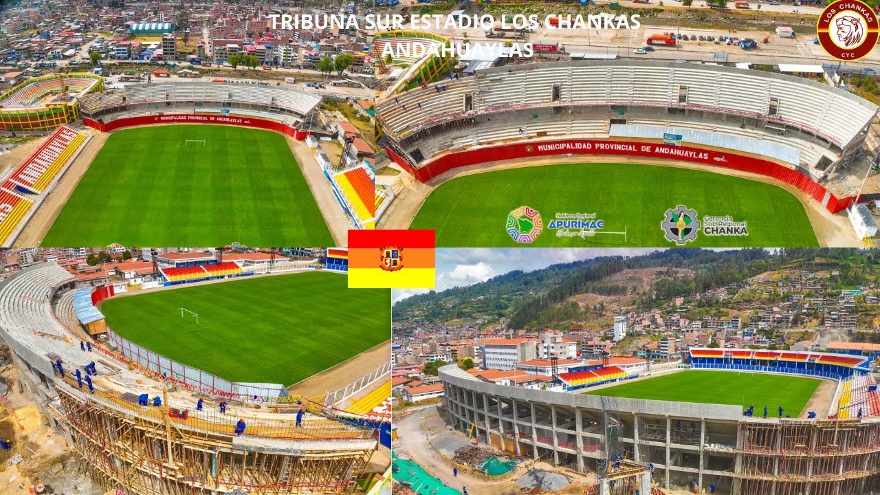 ESTADIO LOS CHANKAS TRIBUNA SUR TERMINADO PRIMERA ETAPA
