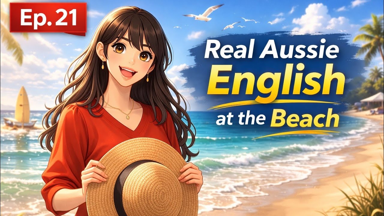 Koala English Podcast Ep.21: Real Aussie English at the Beach