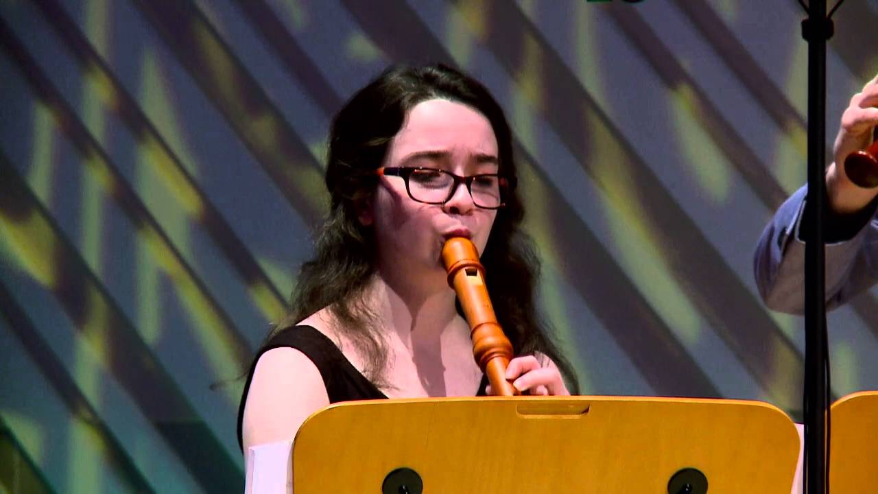 Music | Sonata for 2 Recorders in B flat Major (1728) by Telemann | 2016 National YoungArts Week