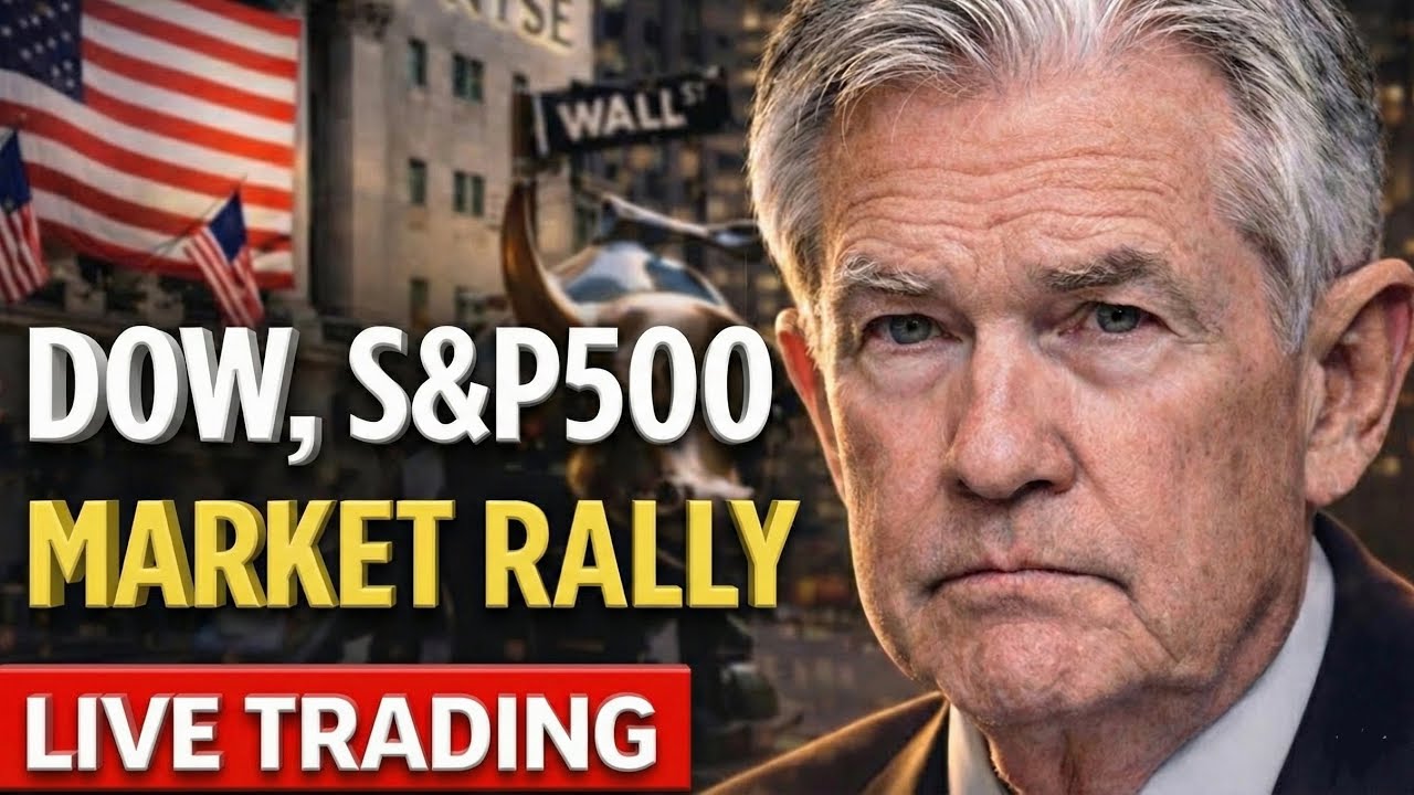 S&P500 DOW Rally before CPI | $NVDA Breakout LIVE TRADING 