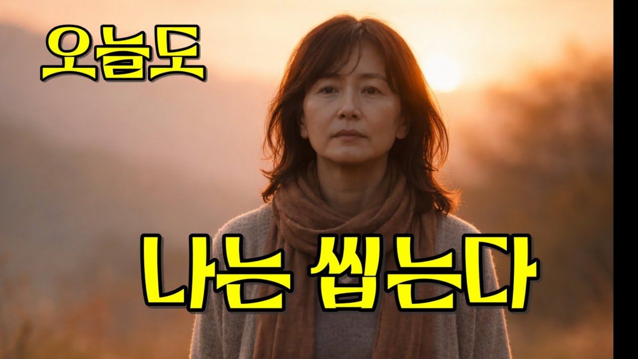 오늘도 나는  씹는다  /  조종순 작사 /SUNO 작곡 
