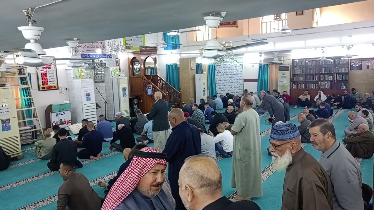2رقم13+2+2026صلاةاخير جمعةفي شهر شعبان 25جامع عرفات بغدادالأمام دكتور حيدر هادي العودةلنعيري رفاعي  