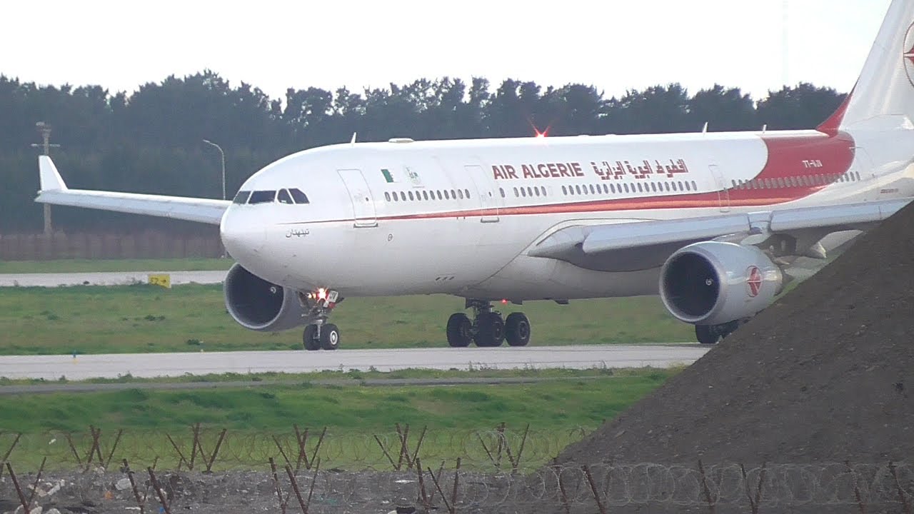 شاهد إقلاع أيرباص الخطوط الجوية الجزائرية رحلة العاصمة بيكين | Air Algérie A332