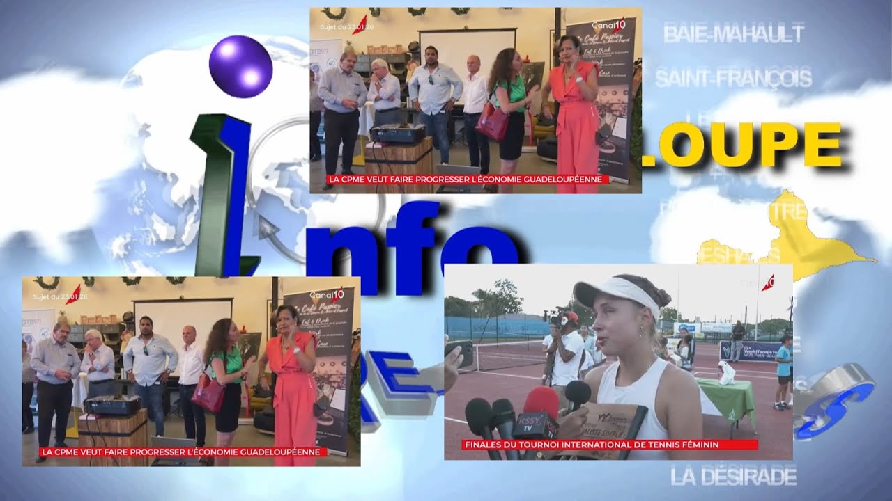 Onews  Guadeloupe le Jt de Canal 10