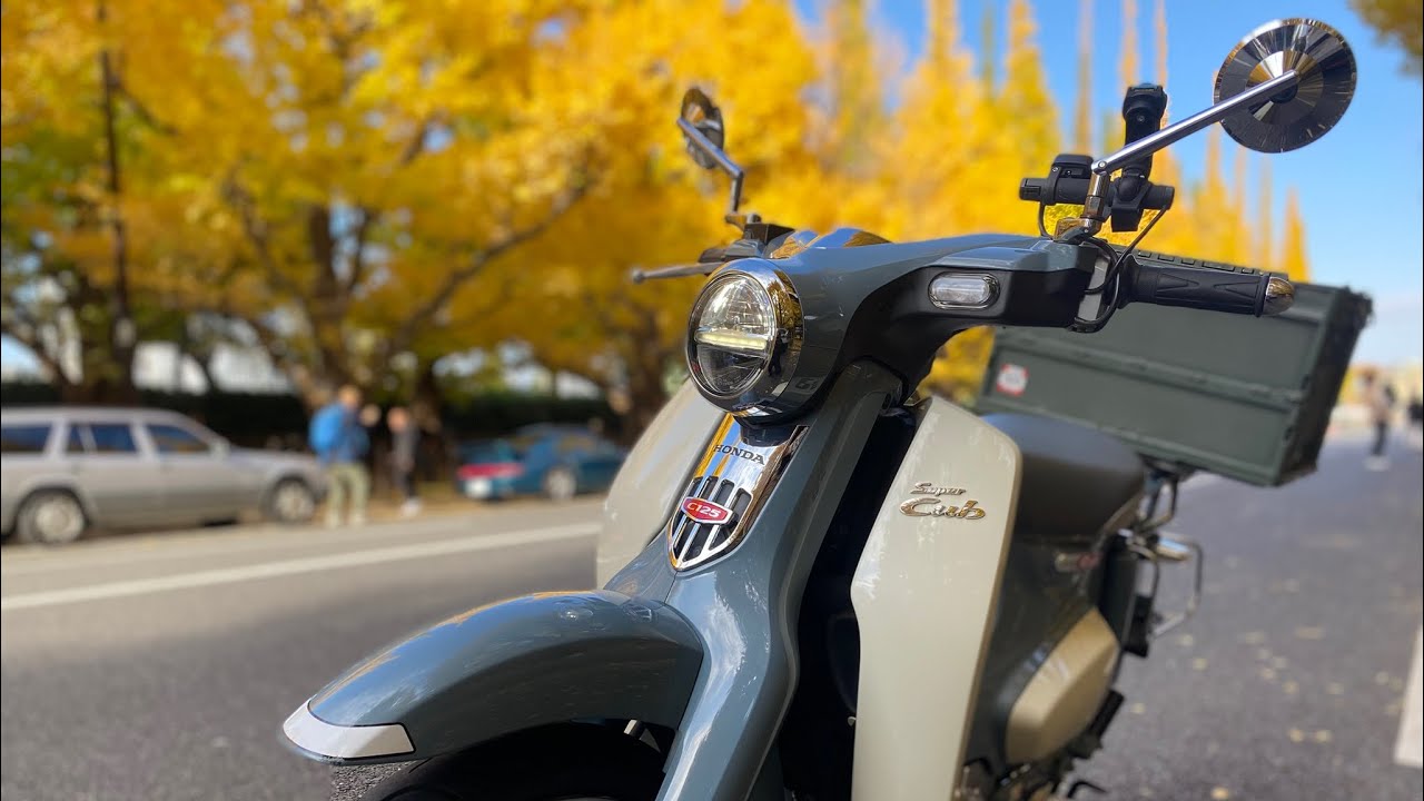 スーパーカブC125 タイヤ交換の前にパンク修理の予行練習を^ ^