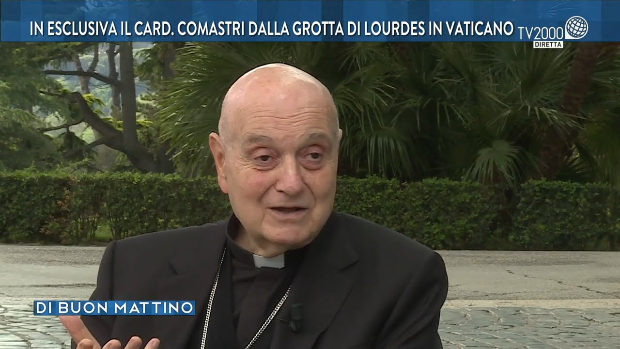 Cardinale Angelo Comastri: La devozione alla Madonna, intervista nei Giardini Vaticani