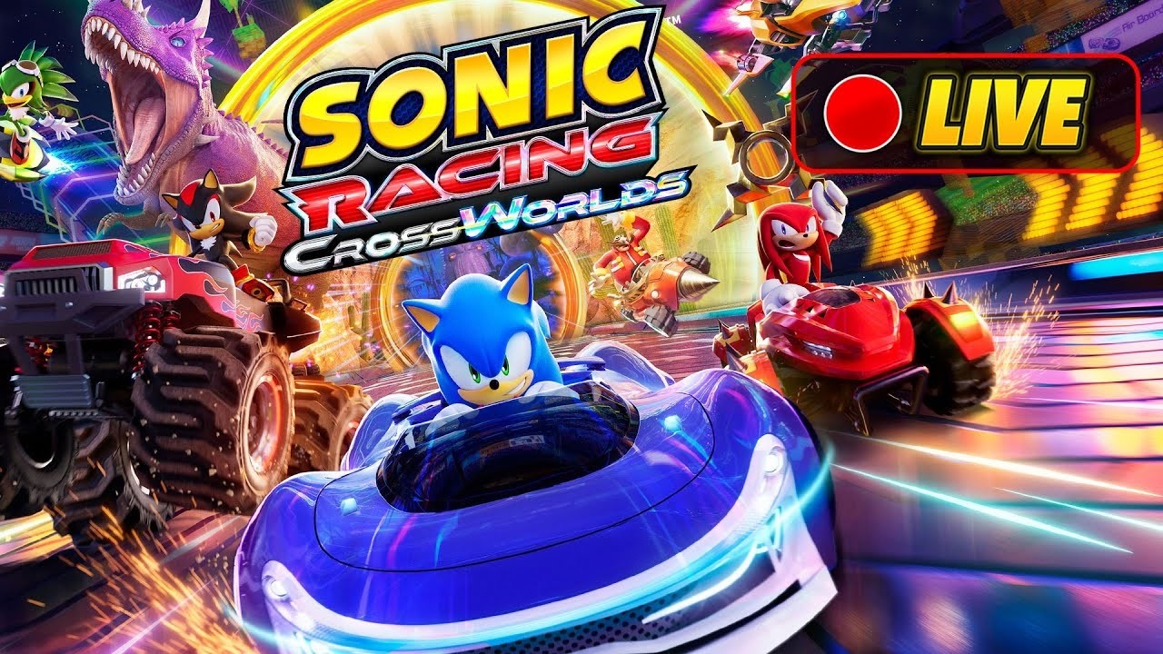 Playing Sonic Cross Worlds and More! 🔴
