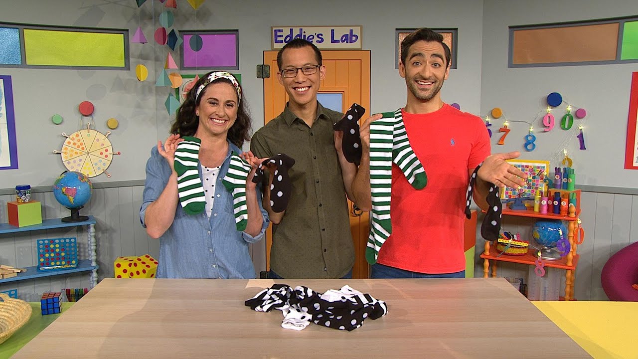 Eddie Woo on Play School (1 of 4: Classifying & sorting)