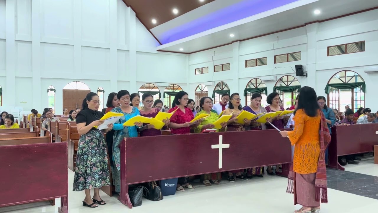 Koor Ina HKBP BORNEO (Minggu, 1 juni 2025)